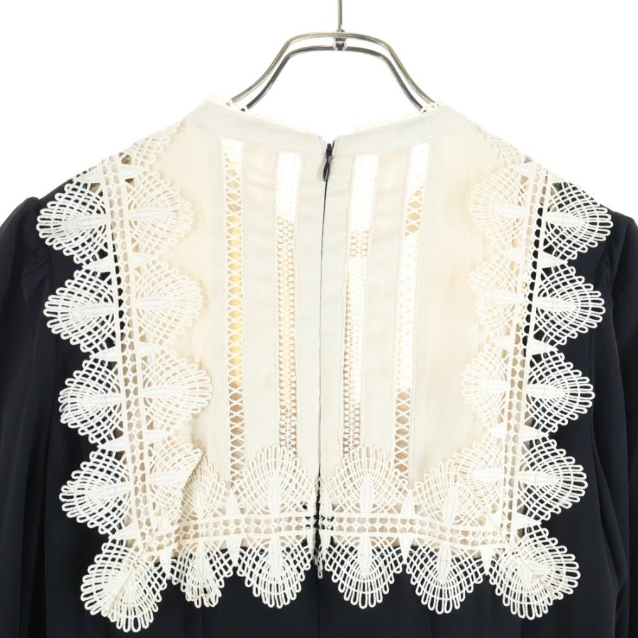 Her lip to (ハーリップトゥ) LE GRAND MIDI DRESS レースカラー ル