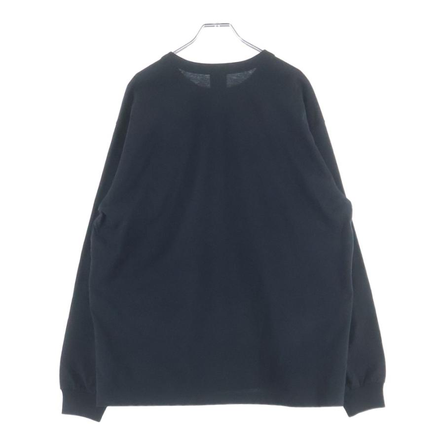 Champion WTAPS X-LARGE ブラック長袖カットソー WTAPS（ダブルタップス） ×CHAMPION チャンピオン フロント刺繍 クルー