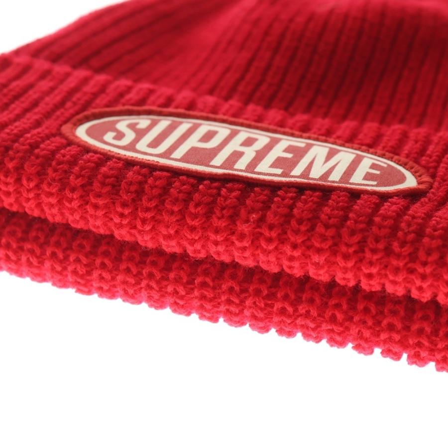 Supreme（シュプリーム） 18AW Oval Patch Beanie オーバルロゴパッチ
