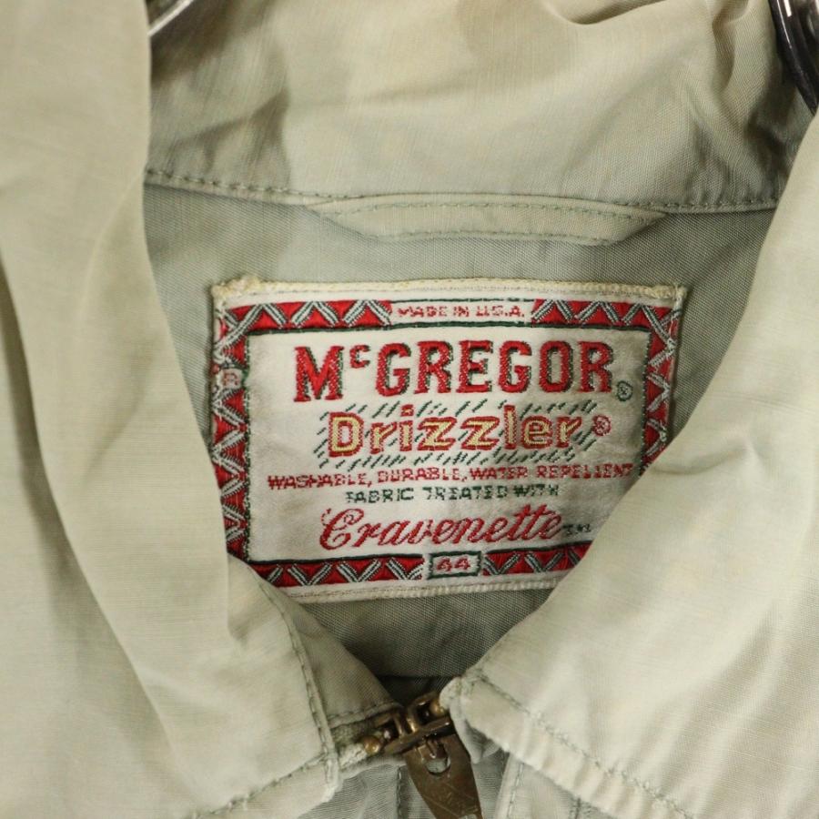 McGregor マクレガー 50s スイングトップ 中古・古着通販】McGREGOR (マクレガー) 50s復刻ドリズラージャケット