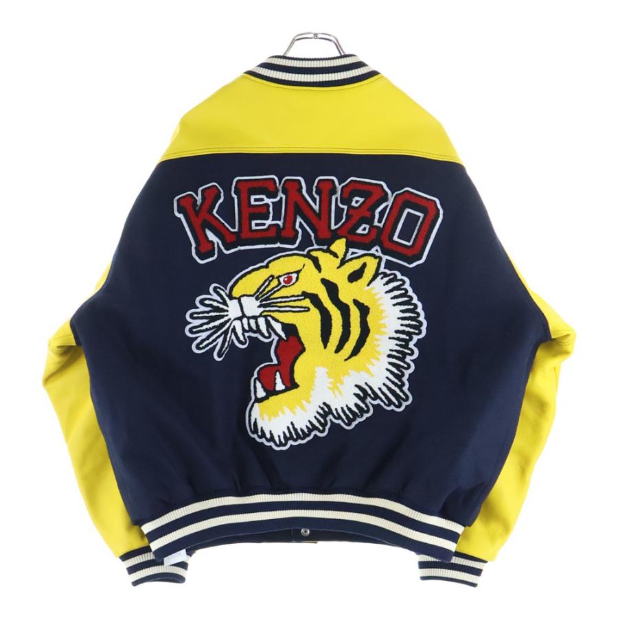 KENZO（ケンゾー） 22AW タイガーバーシティジャケット アームレザー 
