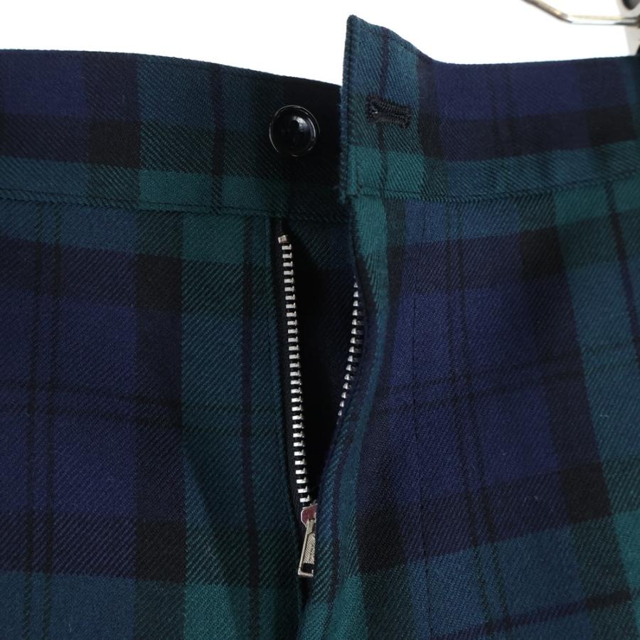 美品✨コムデギャルソン　ウールサルエルパンツ　タータンチェック　グリーン　SS TAO COMME des GARCONS タオコムデギャルソン 23AW AD2023 タータン
