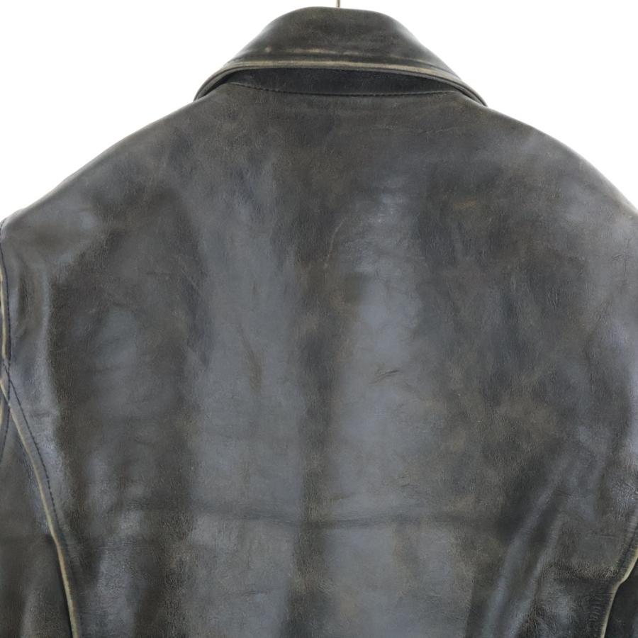 イサムカタヤマバックラッシュ ジャパンホースレザー クラック仕上げ