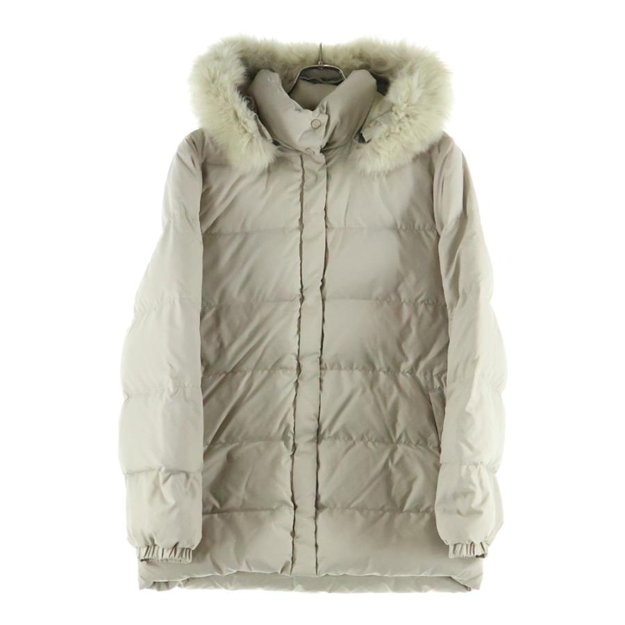 MONCLER（モンクレール） 茶タグ ヴァレンティーヌ ファーフーデッド