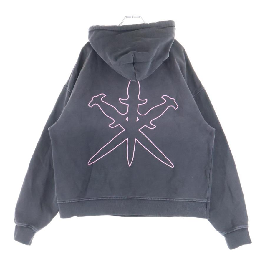 UNKNOWN LONDON アンノウンロンドン パーカー S 黒 【古着】【中古】【送料無料】 UNKNOWN LONDON（アンノウンロンドン） パーカー レディース メンズ
