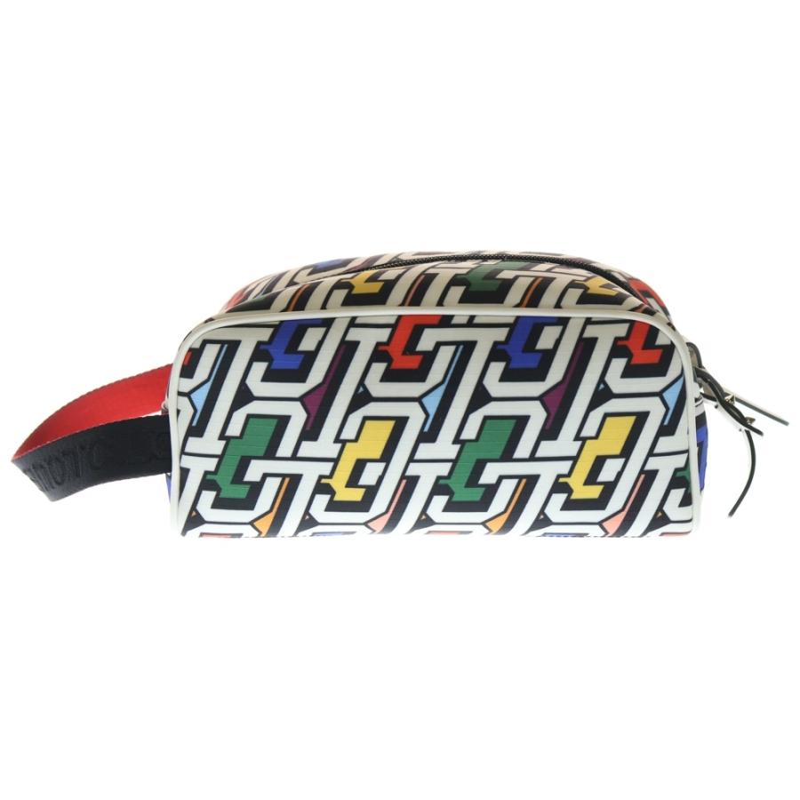 Christian Louboutin ルブタン ロゴ ブラスター ハンドバッグ  セカンドバッグ パテントレザー  マルチカラー 美品 Christian Louboutin（クリスチャンルブタン） BLASTER ブラスター 総