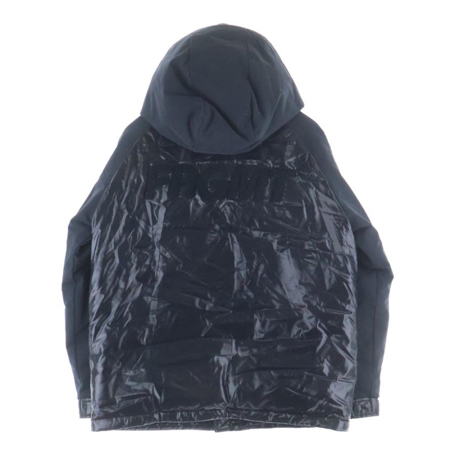 MONCLER モンクレール xFRAGMENT 22AW 70周年記念 MAYA 70 マヤダウンジャケット ナイロン切り替え ブラック H20961A00009 M2838の画像