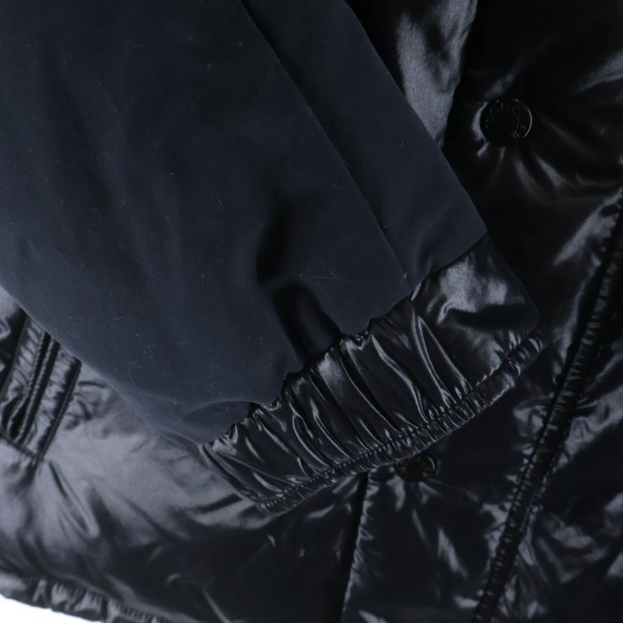 MONCLER モンクレール xFRAGMENT 22AW 70周年記念 MAYA 70 マヤダウンジャケット ナイロン切り替え ブラック H20961A00009 M2838の画像
