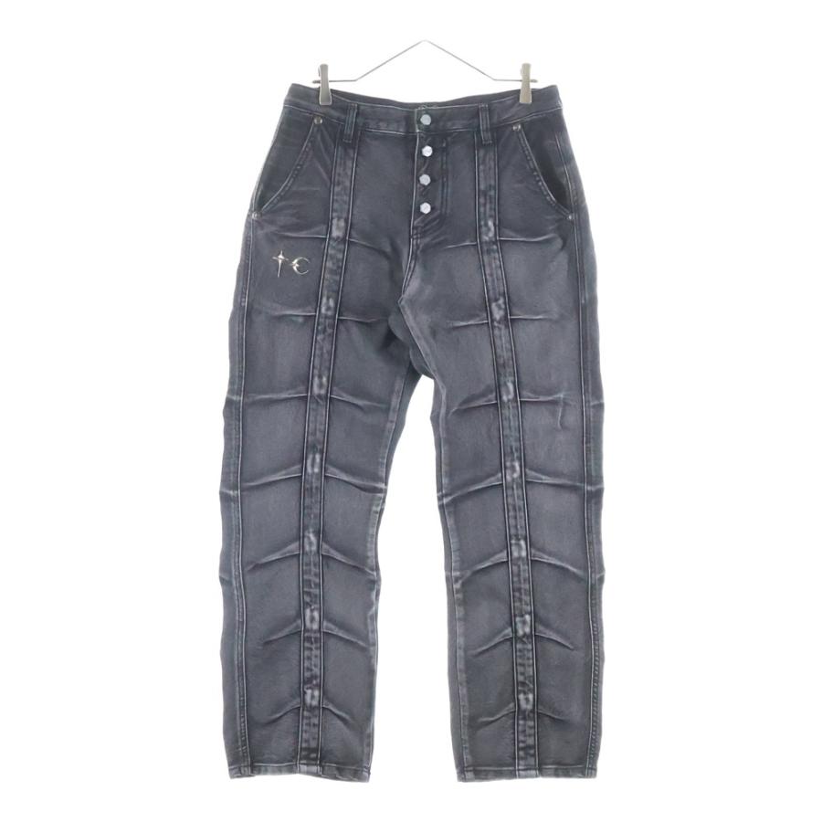 THUG CLUB サグクラブ 24AW LINE GOB DENIM PANTS ライン ゴブ