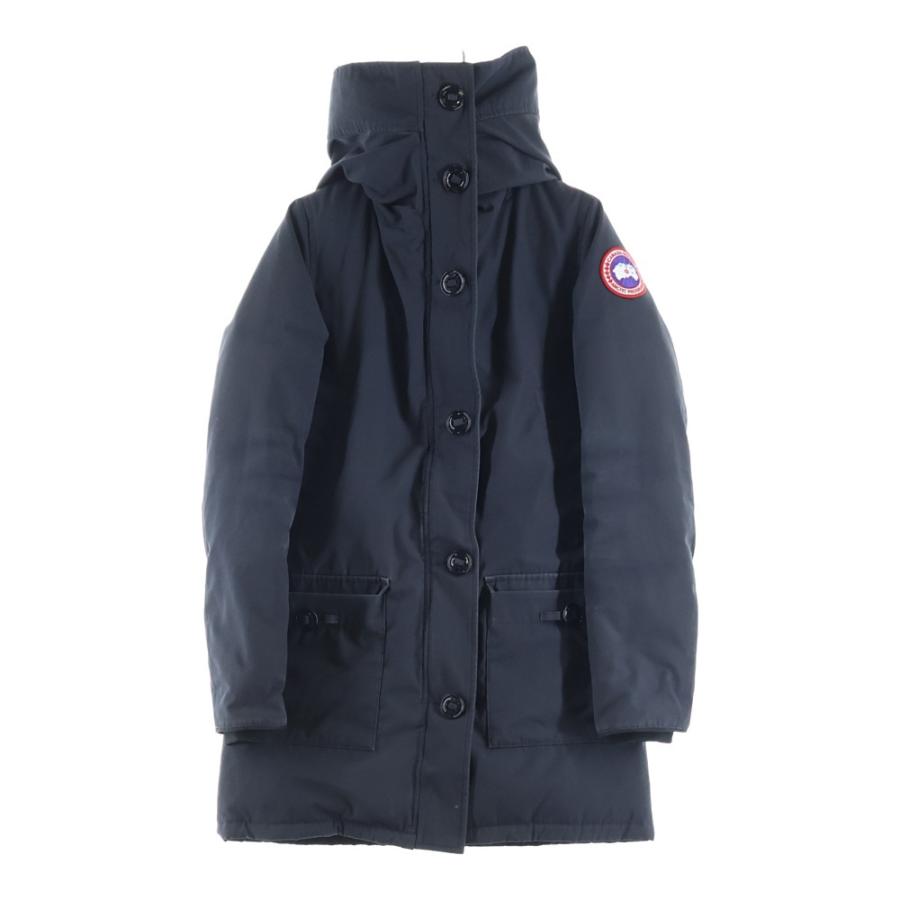 美品✨カナダグース ブロンテ 2603JL ダウンジャケット ネイビー S CANADA GOOSE（カナダグース） BRONTE PARKA ブロンテ ファー