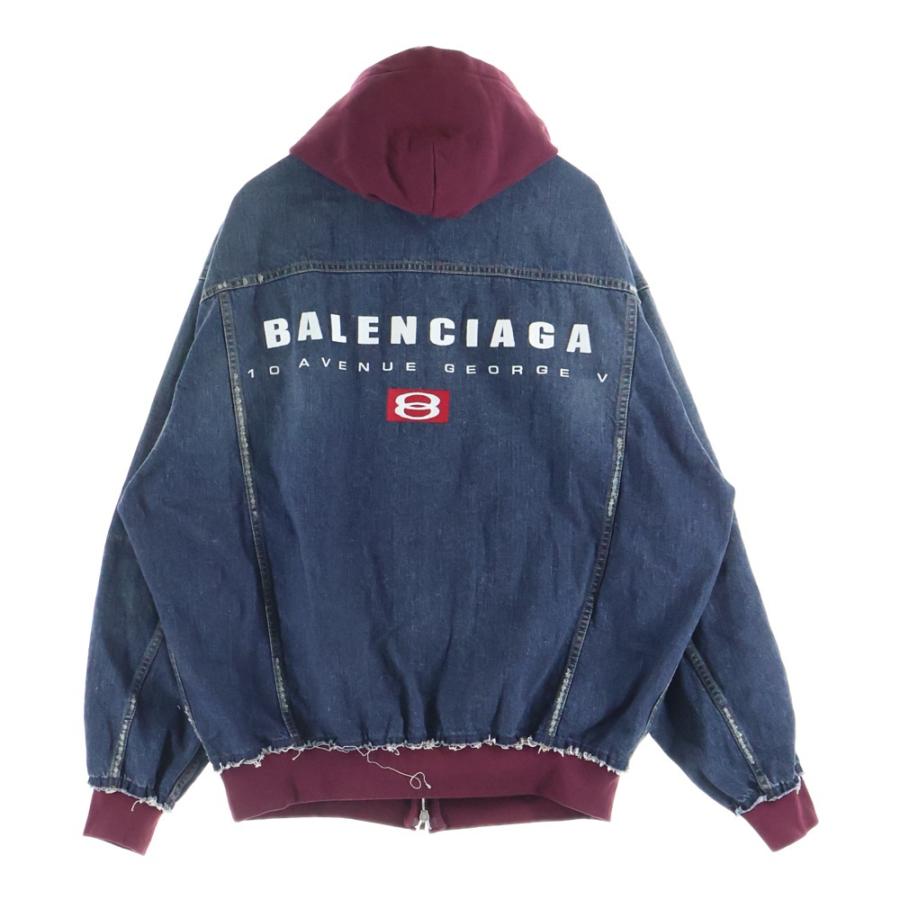 Balenciaga 25SS seamless jacket バレンシアガ BALENCIAGA（バレンシアガ） 25SS PATCHED DENIM JACKET ドッキング