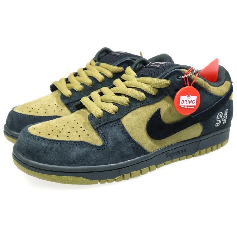 NIKE（ナイキ） ×SUPREME DUNK LOW CAMPER GREEN シュプリーム アジア