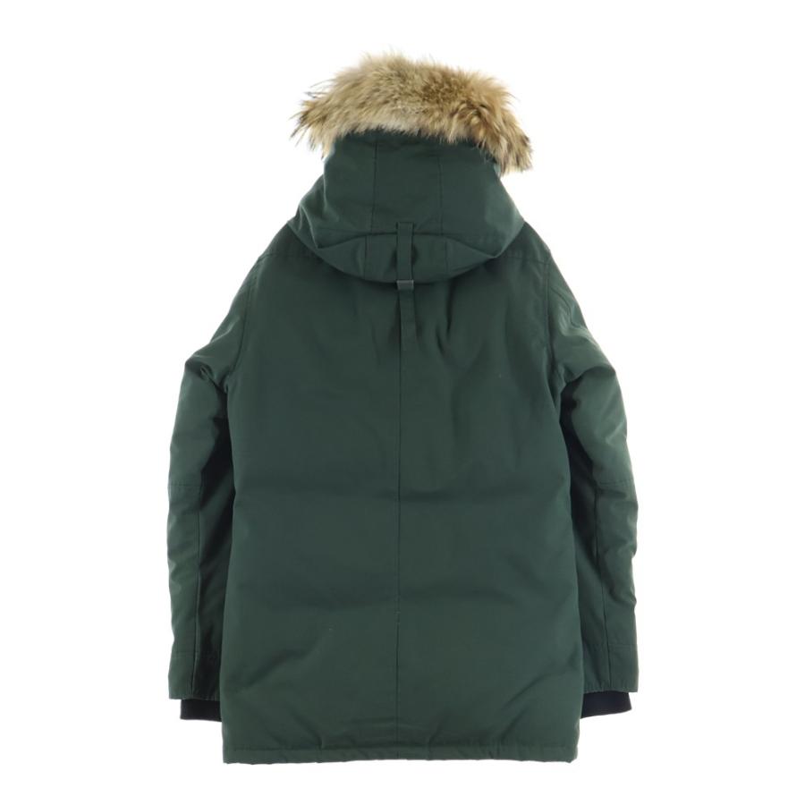 CANADA GOOSE カナダグース JASPER DOWN JACKET ジャスパー ジップアップ コヨーテファー フーデッド ダウンジャケット グリーン 3438JM_1
