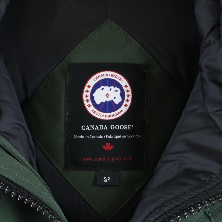 CANADA GOOSE カナダグース JASPER DOWN JACKET ジャスパー ジップアップ コヨーテファー フーデッド ダウンジャケット グリーン 3438JM_6