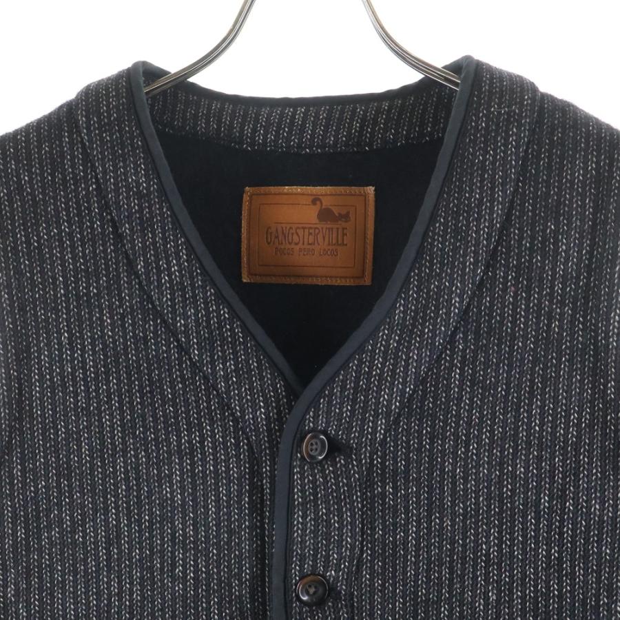 GANGSTERVILLE（ギャングスタービル） 13AW BEACH VEST ビーチ ウール