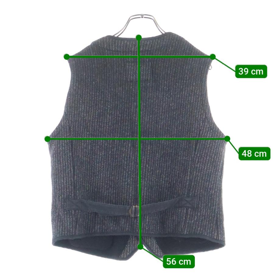 GANGSTERVILLE（ギャングスタービル） 13AW BEACH VEST ビーチ ウール