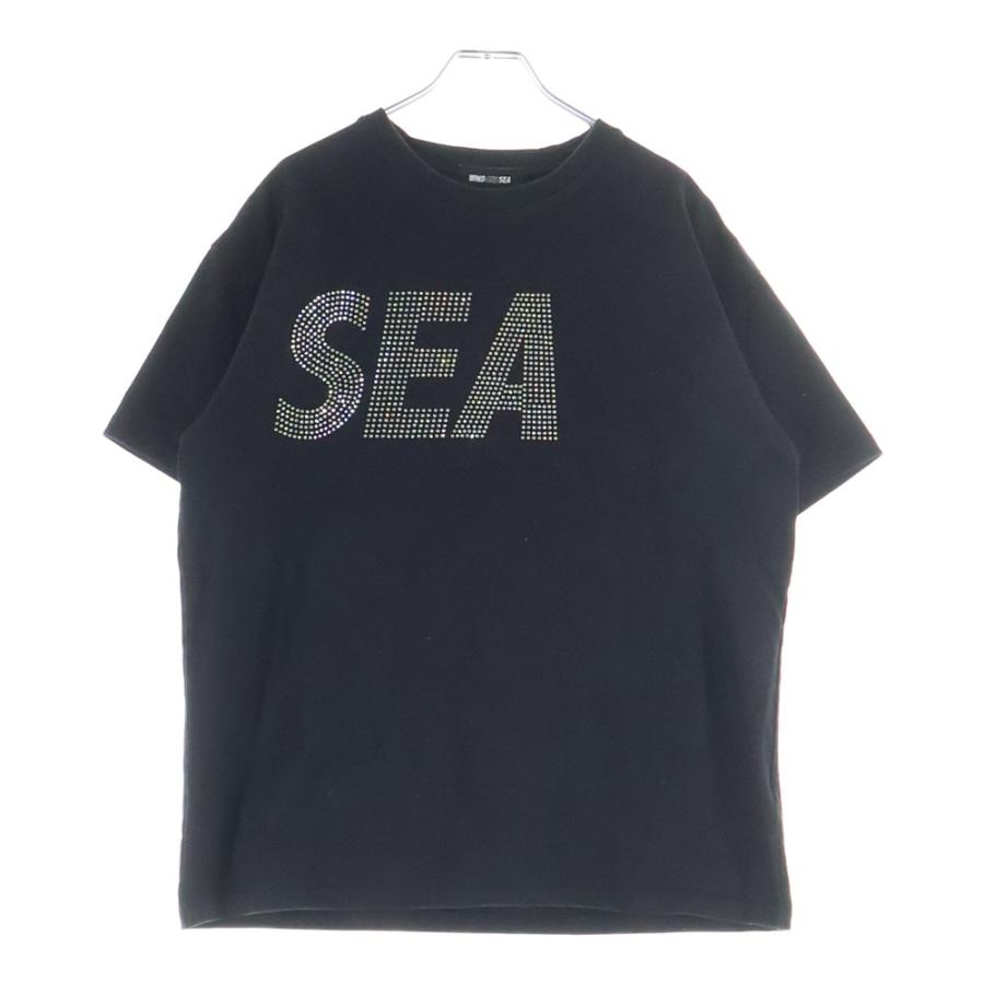 WIND AND SEA（ウィンダンシー） 22SS 両面ラインストーンプリント