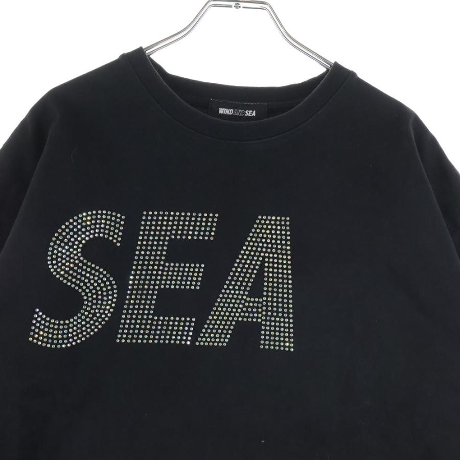 WIND AND SEA（ウィンダンシー） 22SS 両面ラインストーンプリント