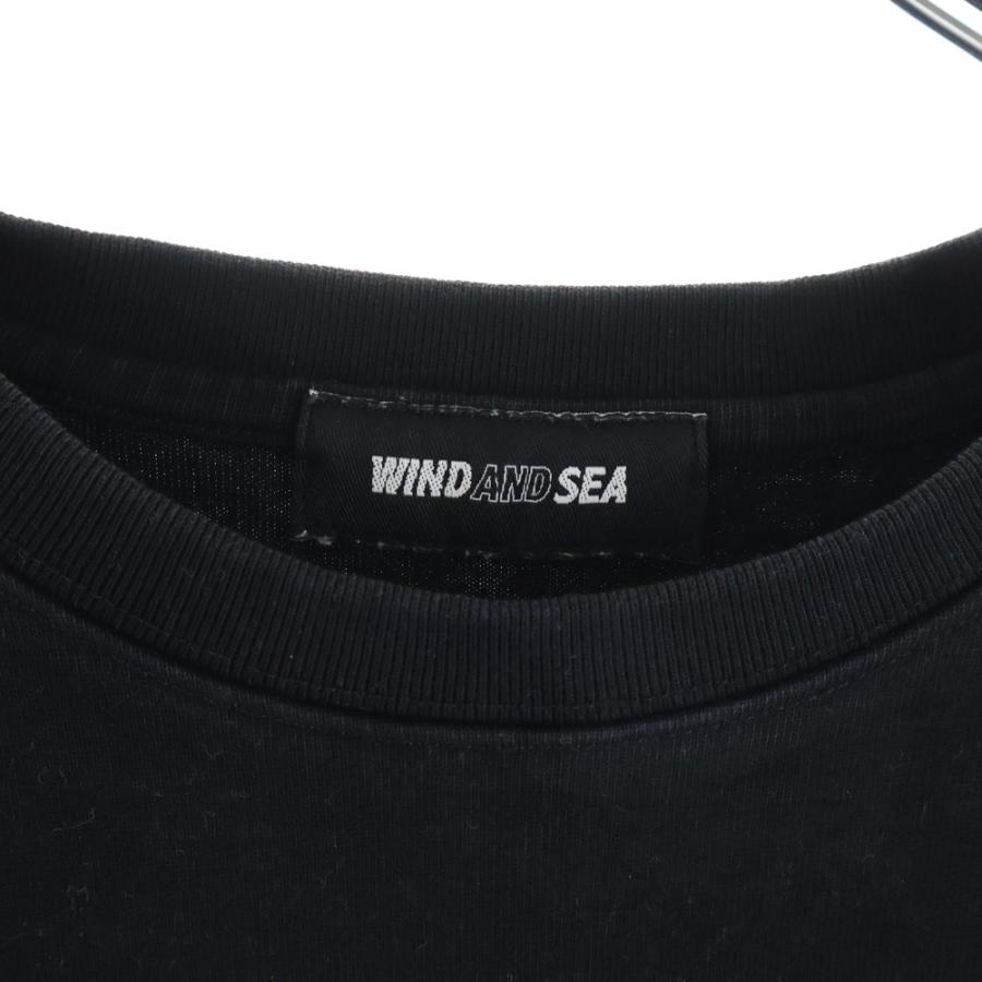 WIND AND SEA（ウィンダンシー） 22SS 両面ラインストーンプリント