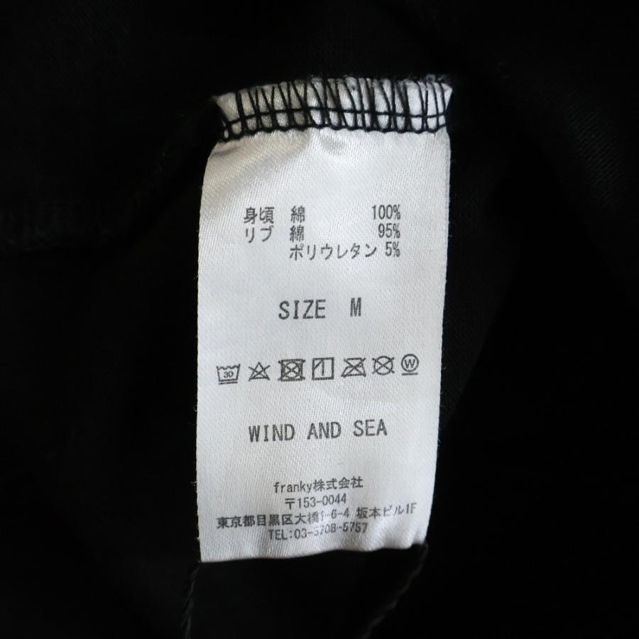WIND AND SEA（ウィンダンシー） 22SS 両面ラインストーンプリント