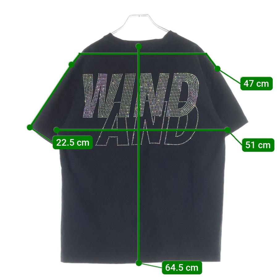 WIND AND SEA（ウィンダンシー） 22SS 両面ラインストーンプリント