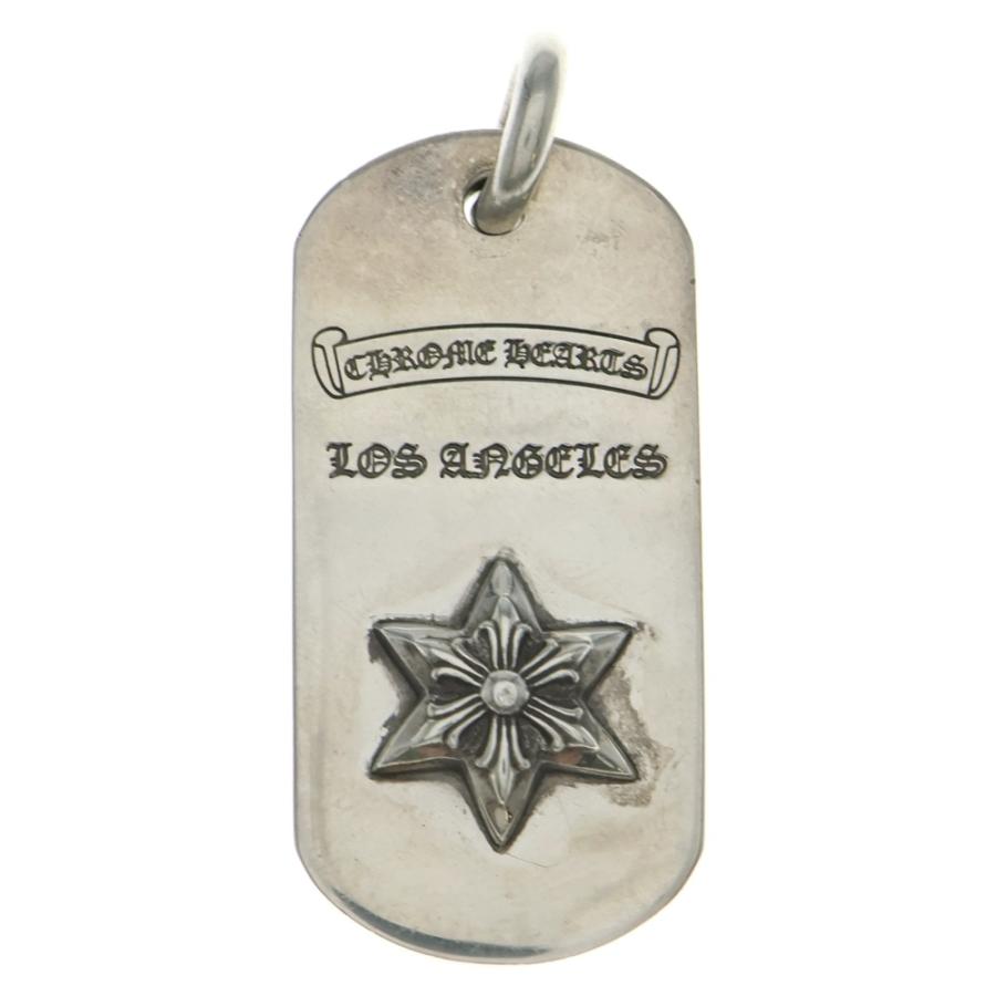 CHROME HEARTS（クロムハーツ） RAISED STAR DOGTAG レイズドスター