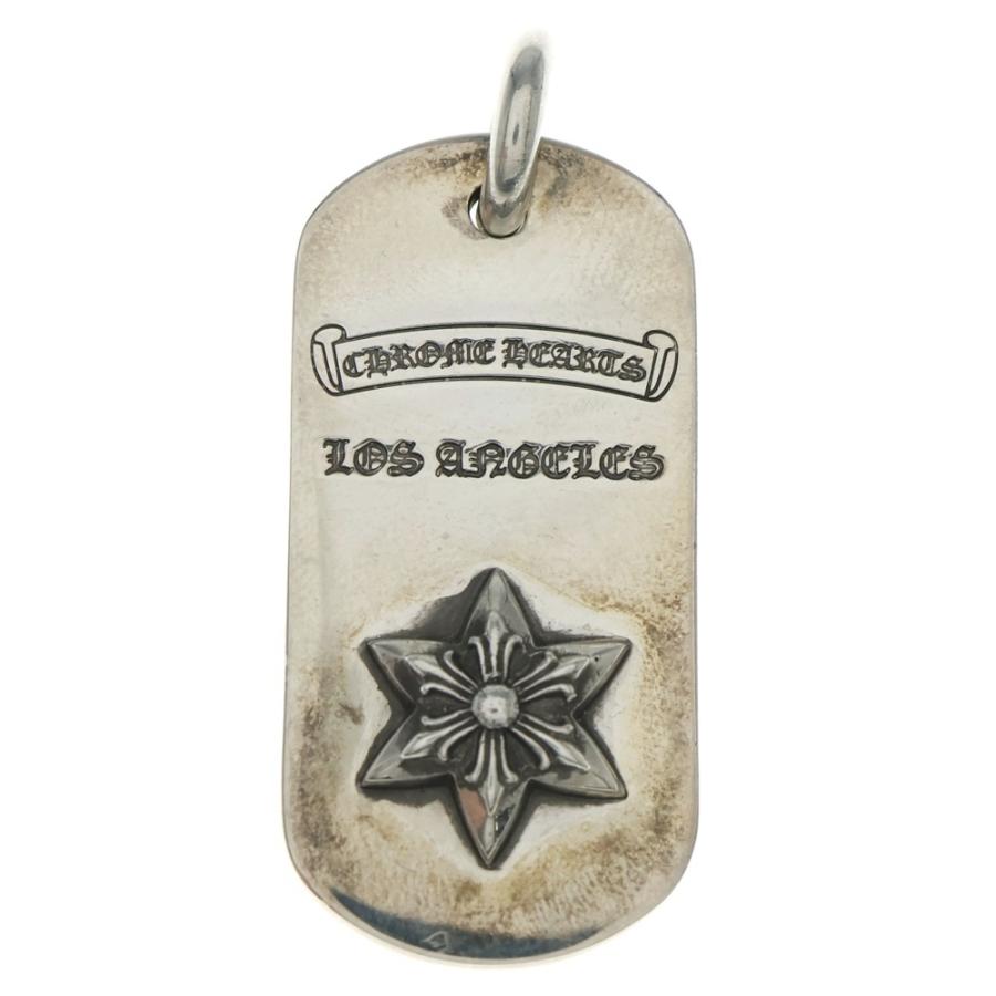 クロムハーツ Chrome Hearts RAISED STAR DOGTAG/レイズドスター