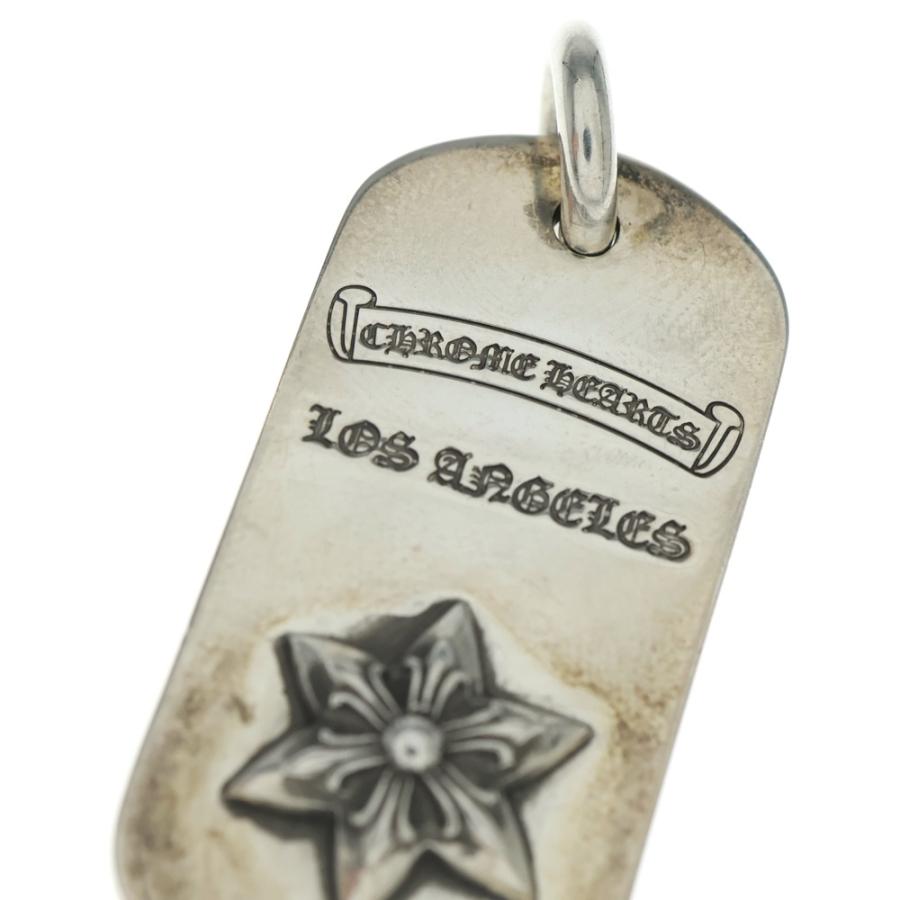 CHROME HEARTS（クロムハーツ） RAISED STAR DOGTAG レイズドスター