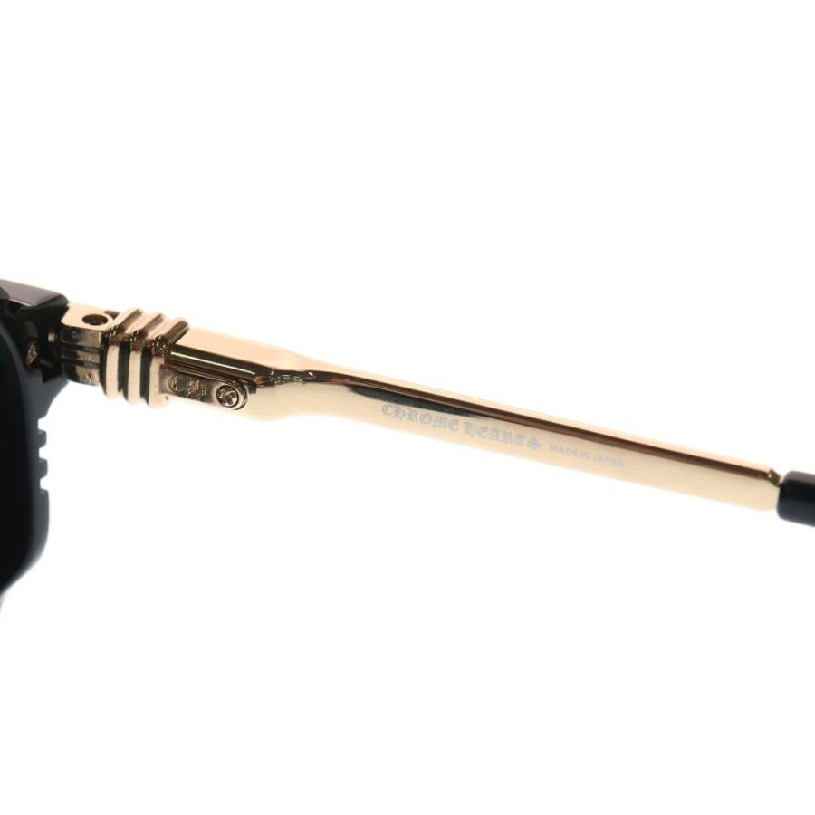 CHROME HEARTS クロムハーツ DRIPPY ドリッピー ティアドロップ サングラス メガネ ブラック/ゴールド CHROME HEARTS（クロムハーツ） DRIPPY ドリッピー ティアドロップ