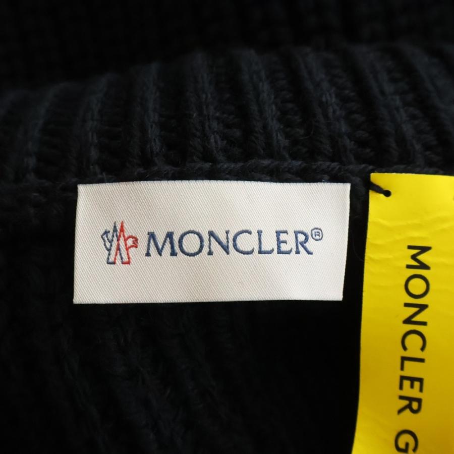 美品★MONCLER モンクレール 23年製 DOLCEVITA TRICOT ロゴワッペン付 ハイネック 長袖 セーター/ニット ブラウン XS ブルガリア製 正規品 レディース 2231556496.JPG?1712799205