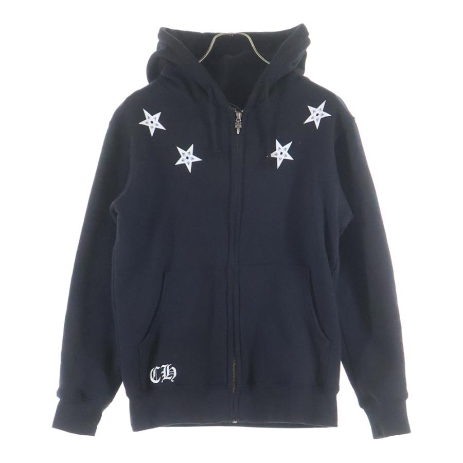 CHROME HEARTS（クロムハーツ） SWTSHRT HD ZIP バックスタープリント