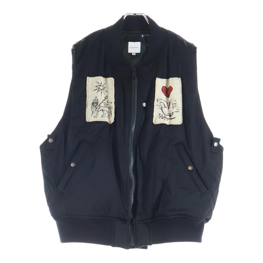 サスクワッチファブリックス 23AW MA-1 FLIGHT VEST THE DOVE OF PEACE 