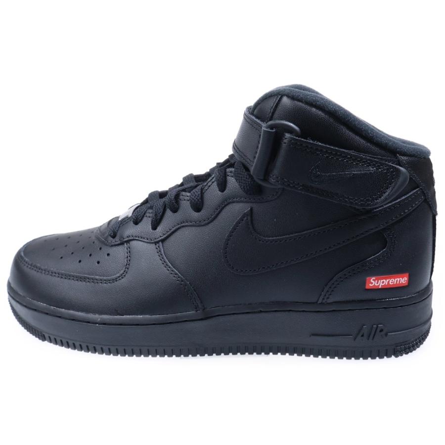 NIKE（ナイキ） ×SUPREME AIR FORCE 1 MID BLACK シュプリーム エア 