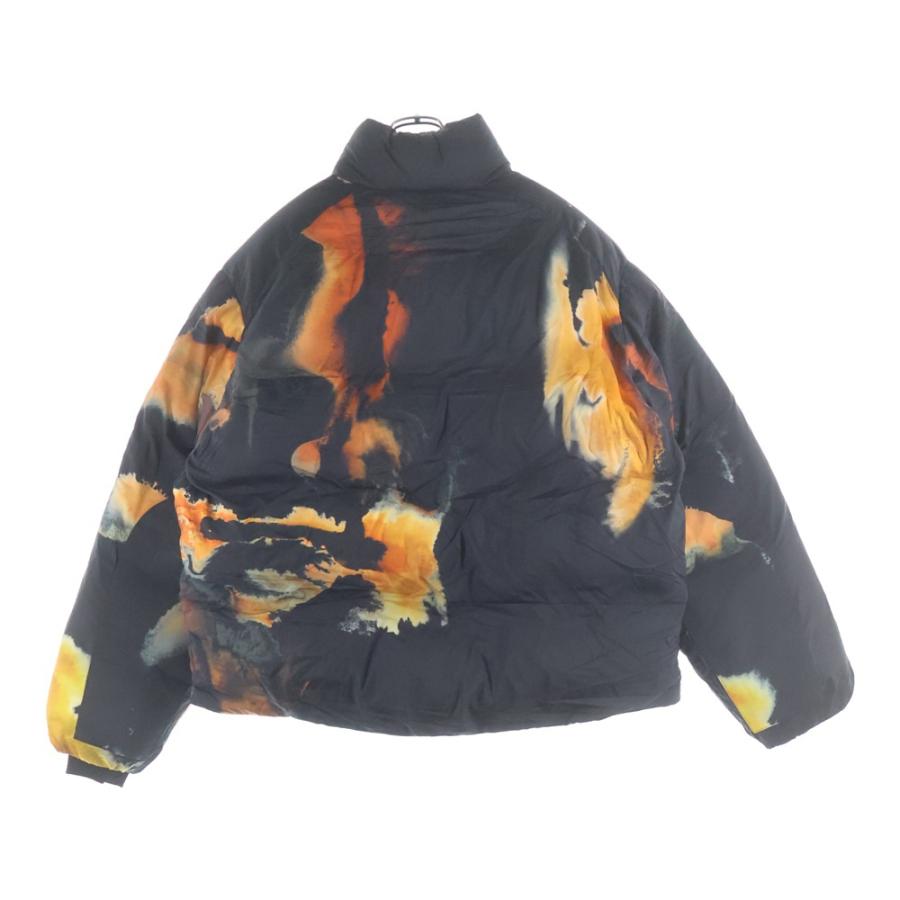 Y-3 ワイスリー AOP PUFFER JACKET 琥珀プリントデザイン ジップアップ