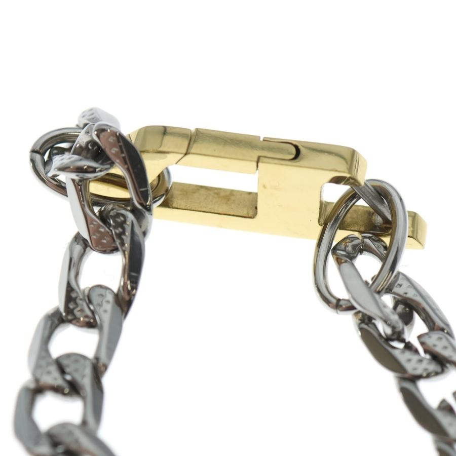 DIESEL（ディーゼル） STEEL NECKLACE Dロゴ チェーンネックレス