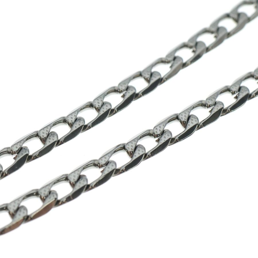 DIESEL（ディーゼル） STEEL NECKLACE Dロゴ チェーンネックレス