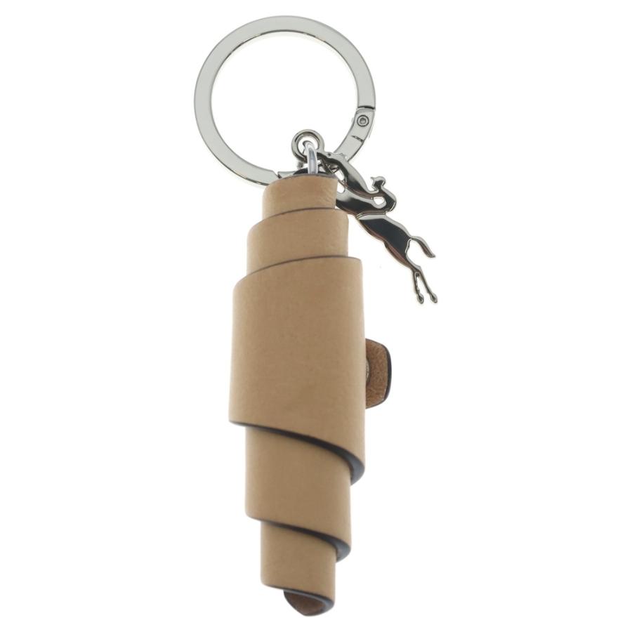 LONGCHAMP キーリング ベジタル レザー クロワッサン LONGCHAMP（ロンシャン） Croissant Keychain ヴェジェタル レザー