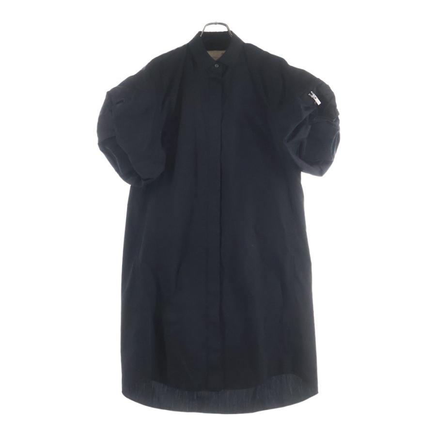 sacai（サカイ） 22SS Nylon Twill Mix Dress ナイロン ツイル