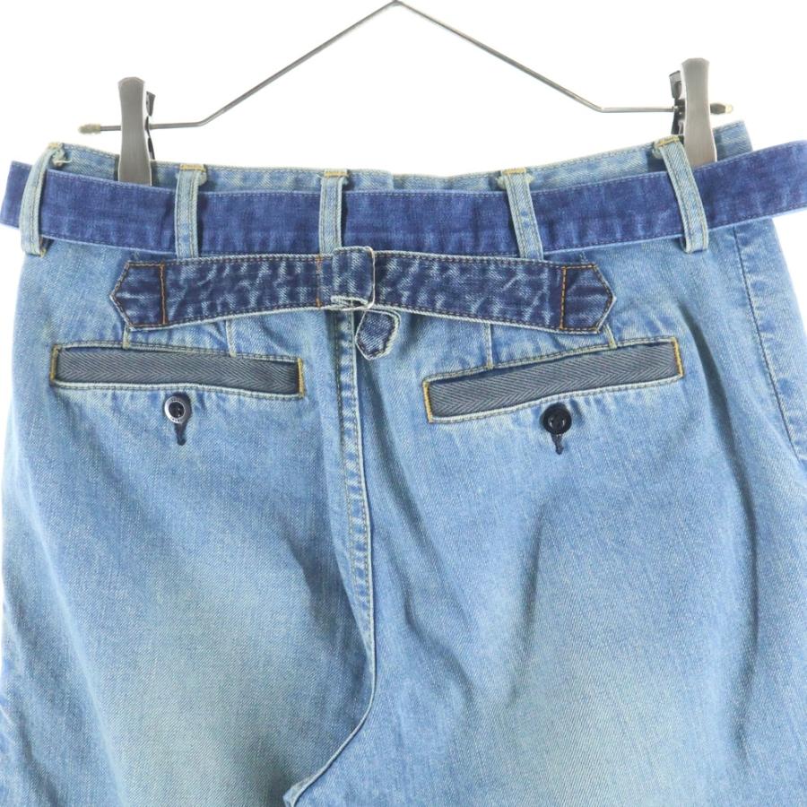 sacai（サカイ） 21SS PATCH WORK DENIM PANTS パッチワーク マルチ