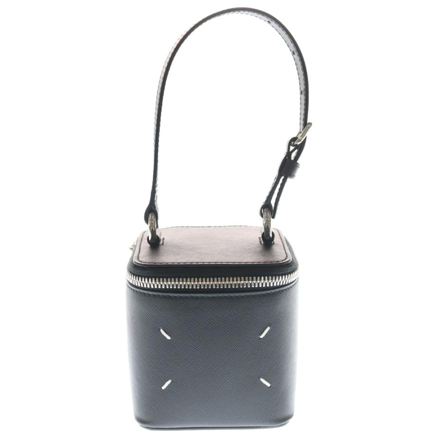 メゾンマルジェラ MINI BOX BAG 黒 国内正規 Black Leather Mini Box Bag | Maison Margiela