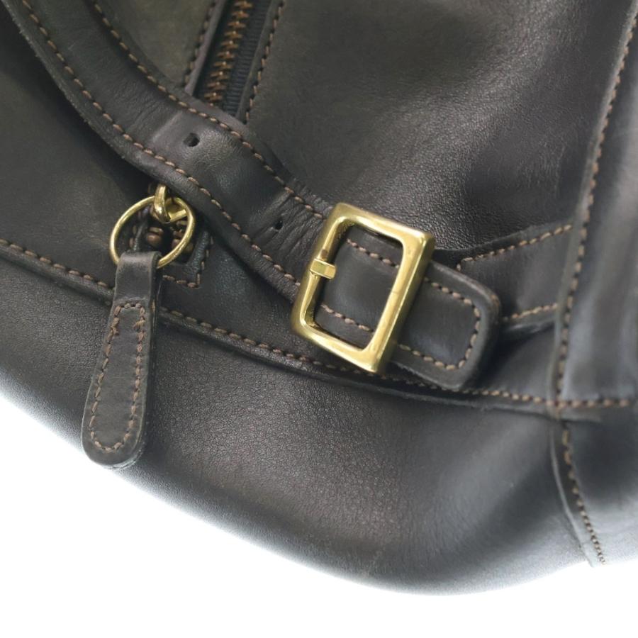 COACH コーチ レザーリュックサック ショルダーバック ブラック 9315