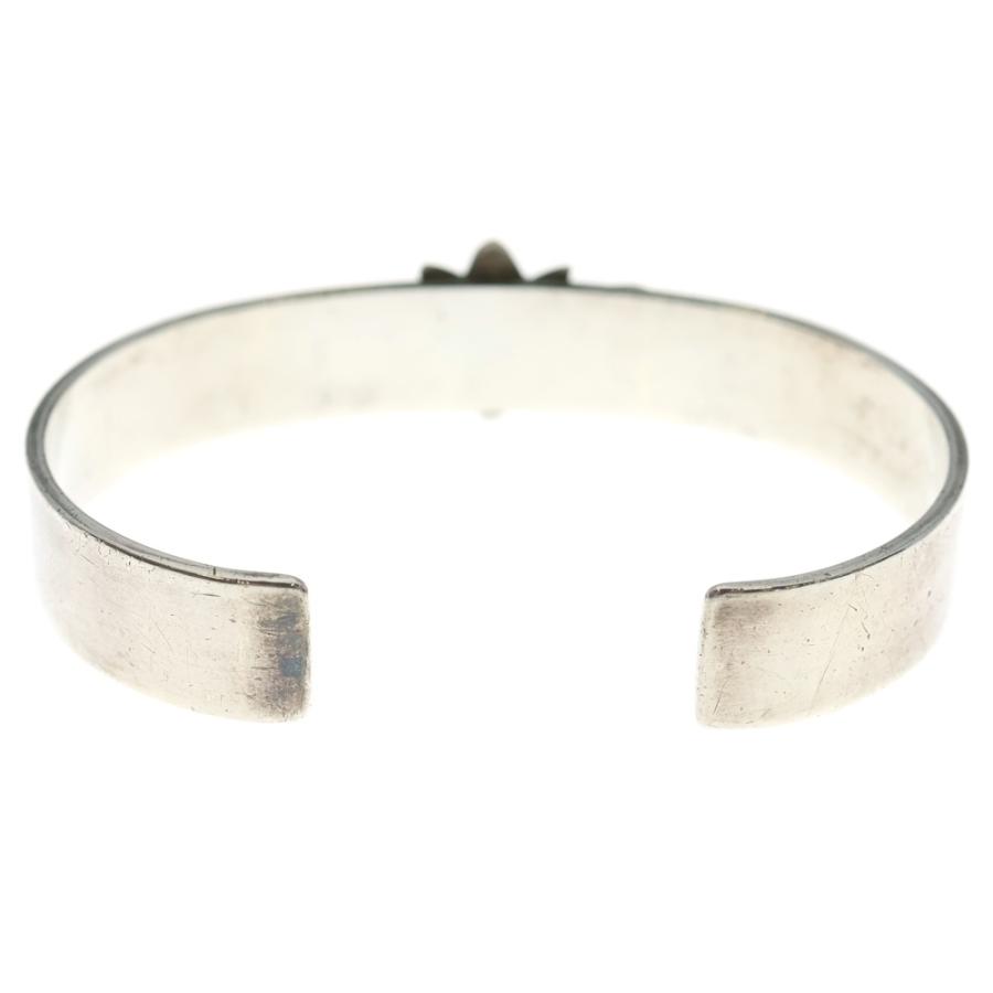 goro's（ゴローズ） GC-24付き平打ちバングル シルバー/ゴールド