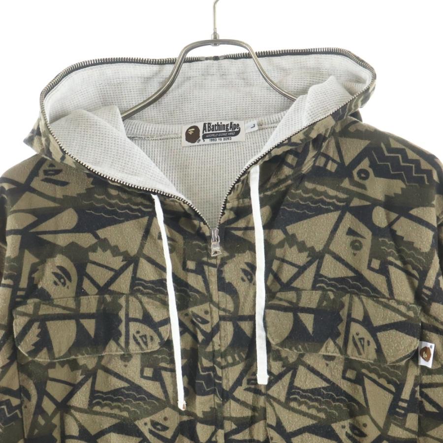 【希少】A BATHING APE スターカモ フルジップパーカー Sサイズ A BATHING APE（アベイシングエイプ） パーカー NEW MULTI CAMO SHARK