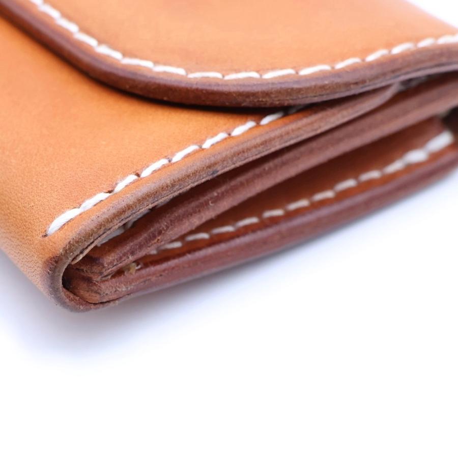 goro's（ゴローズ） 三つ折り長財布 レザーウォレット ブラウン