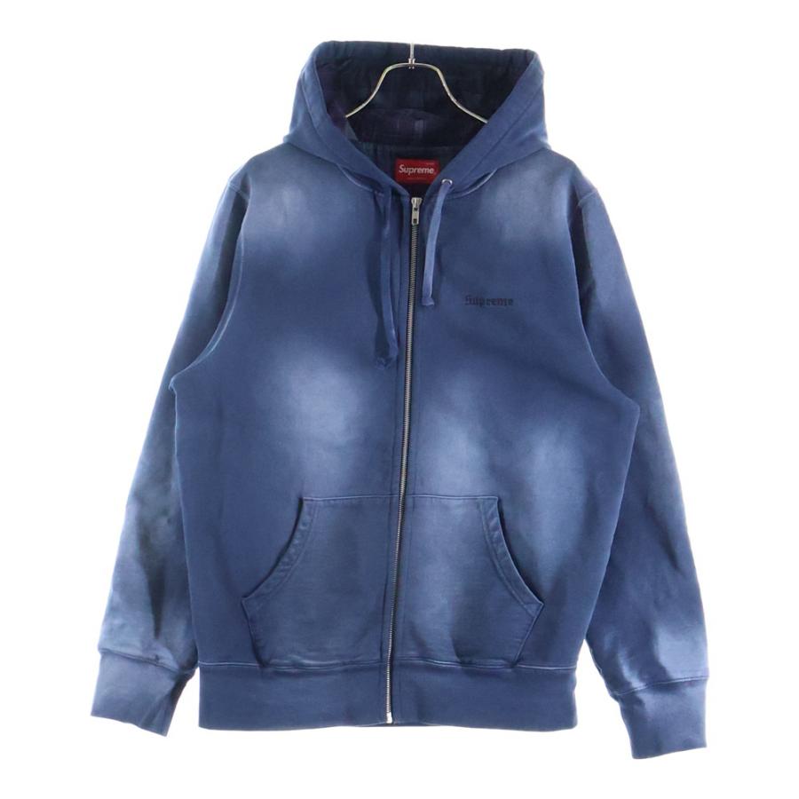 Supreme（シュプリーム） 18AW Bleached Zip Up Sweatshirt ブリーチド