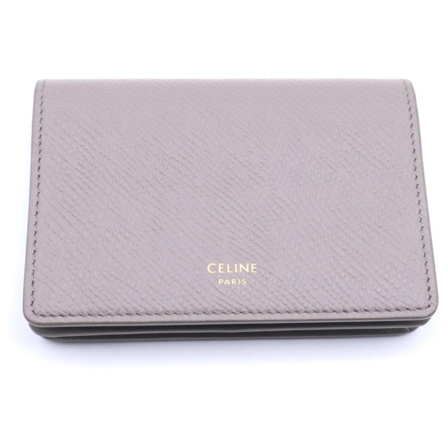 CELINE（セリーヌ） ビジネスカードホルダー グレインドカーフスキン 