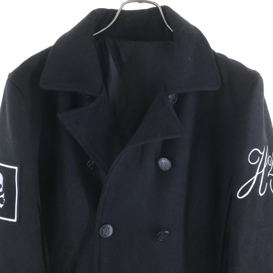 ハイドロゲン　スカルロゴ ブラックジャケット HYDROGEN（ハイドロゲン） スタジャン DIABLO JACKET ME0005 メンズ