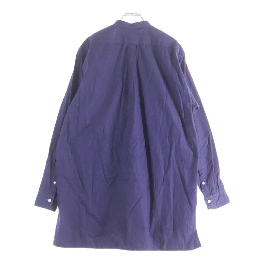 COMOLI（コモリ） 18AW バンドカラー プルオーバーカーゴシャツ