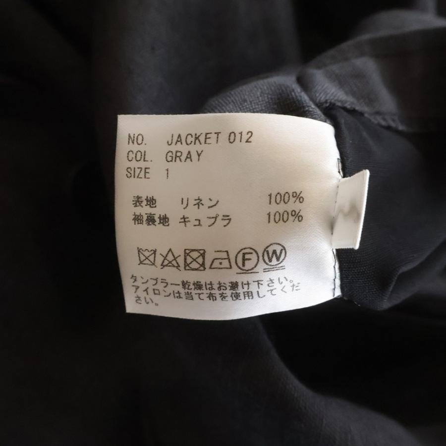 HEUGN ユーゲン リネン セットアップスーツ シングルテーラード