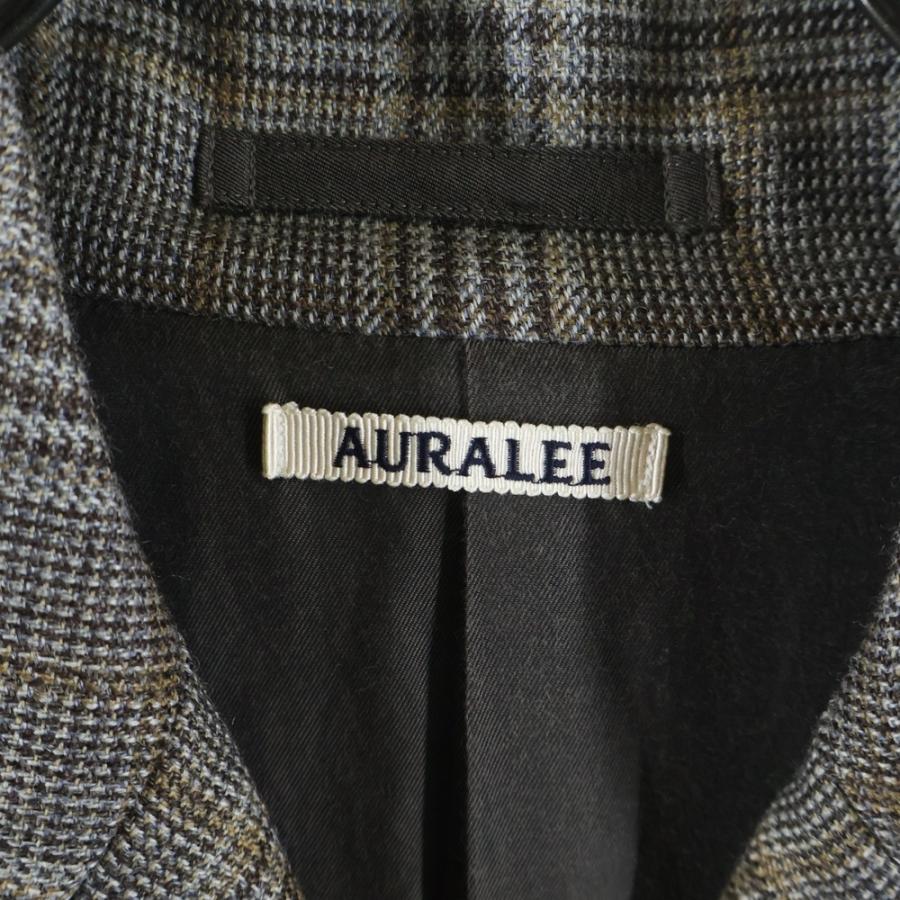 AURALEE（オーラリー） 17AW DOUBLE FACE CHECK LONG COAT ダブル